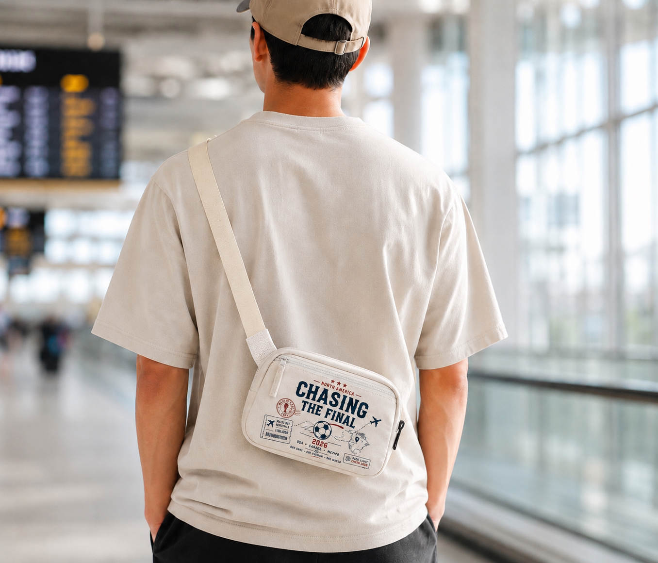 Chasing The Final 2026 World Cup Travel Fanny Pack