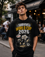 I Survived World Cup 2026 Funny Soccer Fan T-Shirt