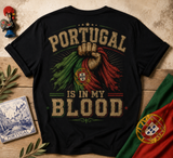 Portugal Is In My Blood Shirt | World Cup 2026 Portugal Fan Tee | Vintage Portuguese Pride T-Shirt