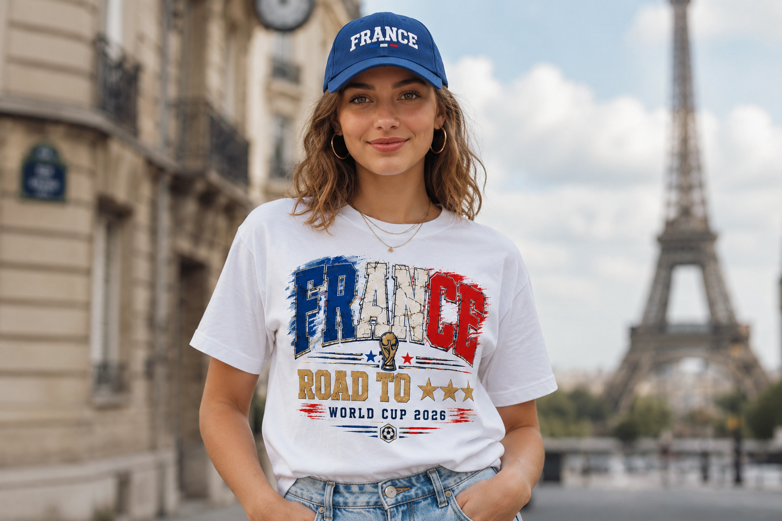 2026 France World Cup Graphic Tee | LES BLEUS