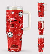 World Cup 2026 Soccer Tumbler with Handle 40oz
