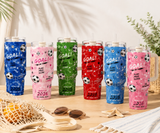 World Cup 2026 Soccer Tumbler with Handle 40oz