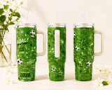 World Cup 2026 Soccer Tumbler with Handle 40oz