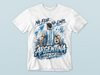 2026 Argentina World Cup Graphic Tee | No Fear No Limits
