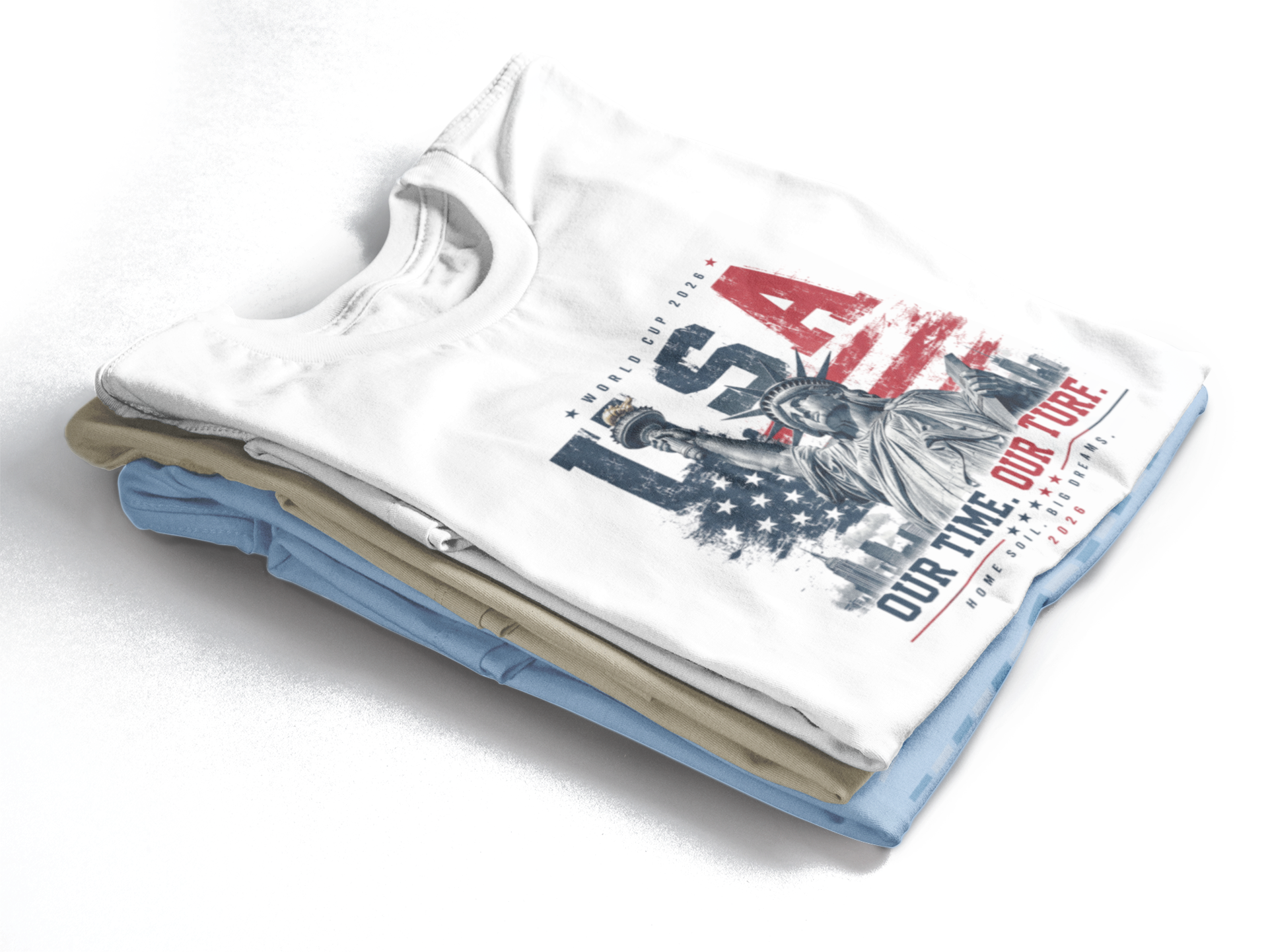 2026 USA Liberty World Cup Graphic Tee | OUR TIME. OUR TURF.