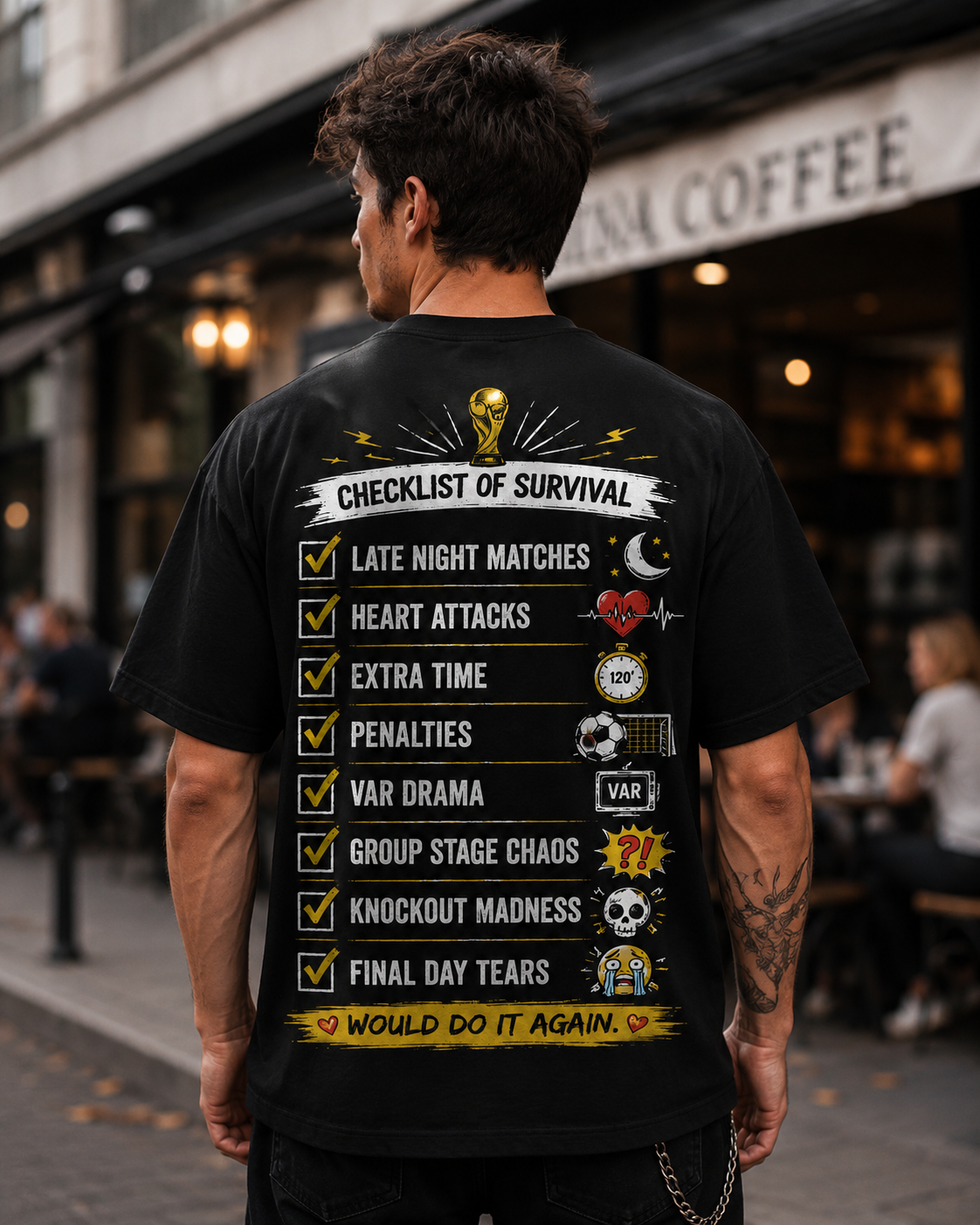 I Survived World Cup 2026 Funny Soccer Fan T-Shirt