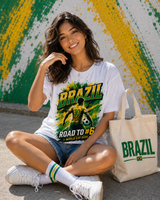 2026 Brazil World Cup Graphic Tee | ROAD TO SIX
