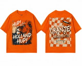 Netherlands World Cup 2026 Shirt | HUP Holland HUP Lion Graphic Tee | Oranje Never Quits Dutch Fan T-Shirt