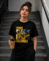 Vamos Colombia Cafeteros World Cup 2026 Fan T-Shirt | Vintage Soccer Supporter Tee
