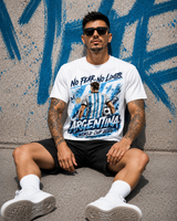 2026 Argentina World Cup Graphic Tee | No Fear No Limits