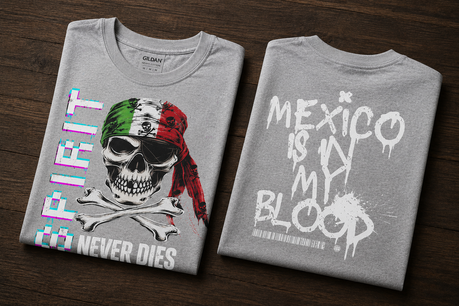 2026 Mexico World Cup Graphic Tee | NEVER DIES
