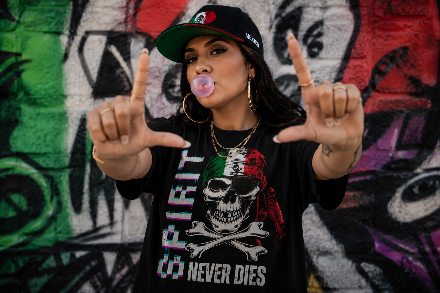 2026 Mexico World Cup Graphic Tee | NEVER DIES