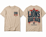 2026 England World Cup Graphic Tee | The Lions Roar Again