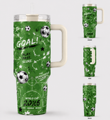 World Cup 2026 Soccer Tumbler with Handle 40oz