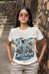 2026 Argentina World Cup Graphic Tee | No Fear No Limits