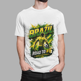2026 Brazil World Cup Graphic Tee | ROAD TO SIX